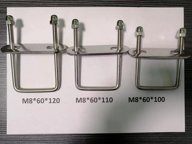墩身預(yù)埋U型螺栓